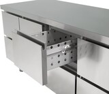 thumbnail of GastroHero Kühltisch Profi 600 0/6 mit Aufkantung