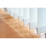 thumbnail of Lamellenvorhang Schiebevorhang fertiges Komplettsystem (latte macchiato, 100x180 cm)