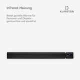 thumbnail of Cosmic Beam Plus XXL Infrarot-Heizstrahler 3000W IP44 Fernbedienung Schwarz