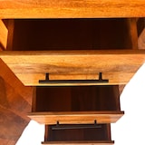 thumbnail of OPIUM OUTLET muebles cómoda armario aparador SB2D6DRW madera de mango marrón madera maciza