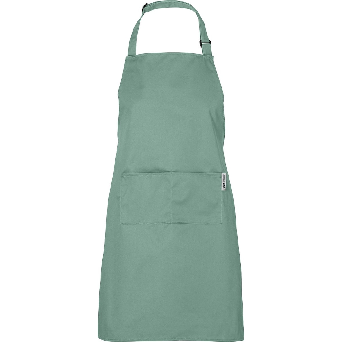 Chefs Fashion - Keukenschort - Donker Mint Schort - 2 zakken - Simpel verstelbaar - 71 x 82 cm