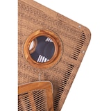 thumbnail of Strandkorb Trend 45 - PE walnut - Dessin 743 - inkl. Schutzhülle