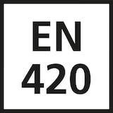 thumbnail of Hygostar Einmalhandschuhe, Latex, ungepudert, Größe XL, weiß, 100 Stück