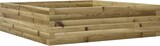 thumbnail of vidaXL Pflanzkübel 90x90x23 cm Kiefernholz Imprägniert