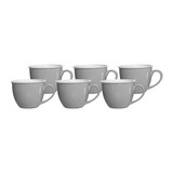 thumbnail of Ritzenhoff & Breker DOPPIO Milchkaffeetasse 350 ml grau 6er Set
