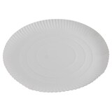 thumbnail of 250 Pappteller Kuchenteller Imbissteller rund Ø 32 cm aus Recyclingkarton, weiß