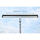 thumbnail of Wasserschieber Wasserabzieher 45 cm Breit mit Teleskopstiel max. 200cm Lang verstellbar ausziehbar Gummischieber Abzieher