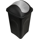 thumbnail of Stefanplast® Abfalleimer Schwingdeckel Silber 60 L