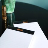 thumbnail of Rhodia 10x Gehefteter Notizblock Rhodia No.11 A7 80 Blatt liniert 80g - Schwarz 116009C