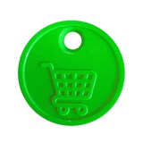 thumbnail of CombiCraft Winkelwagenmunt groen 50 eurocent formaat - per 500 stuks