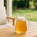 thumbnail of Valentin Glaskrug 1,15L Milch-Kanne mit Henkel Wein-Karaffe Limo Saft Kakao