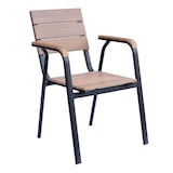thumbnail of Terrassenstuhl aus Aluminium und Polywood