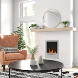 thumbnail of HOMCOM Camino a Bioetanolo da Incasso in Acciaio Argento