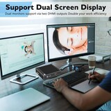 thumbnail of Mini PC Windows Intel Celeron Dual Core 4GB RAM 64GB SSD Fanless HDMI VGA YONIS