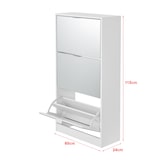 thumbnail of Helloshop26 - Meuble à chaussures 115 x 60 x 24 cm blanc 03_0007631