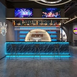 thumbnail of Bartheke, Empfangstheke, Kassentheke, Café-Theke, geeignet für Bars und Cafés 200x60x100cm【HWHS 200】