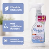 thumbnail of KLAR Glas- und Oberflächenreiniger 500ml ohne Duft mit Schaumsprayer
