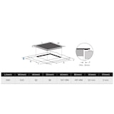 thumbnail of Midea MIH740F238K0 Kochfeld-Induktion 60 cm Autark