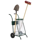 thumbnail of ROSSIGNOL Chariot de voirie roues pneumatiques 110L avec couvercle MOBISAC vert mousse