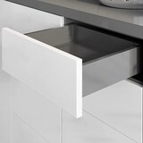 thumbnail of Push to Open Schubladensystem Schubkasten-Set Vollauszug Anthrazit 450mm 120mm