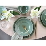 thumbnail of CreaTable Celadon Grün Tellerset 12-tlg Steinzeug