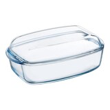 thumbnail of Cocotte rectangulaire Essentials 37 x 22 cm -  650.00 cl Transparent / Cristal Rectangulaire Verre Pyrex 37.00x22.00 cm