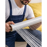 thumbnail of Rollo Film para Embalar Industrial, Manual | Mudanzas y Envios | Transparente | 50cm x 200 Metros | Resistente | Muy Flexible -