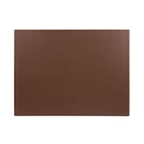thumbnail of Hygiplas LDPE Schneidebrett braun 60x45x1cm