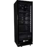 thumbnail of ZORRO koelkast ZKB 360 | zwart met glazen deur | 360 liter