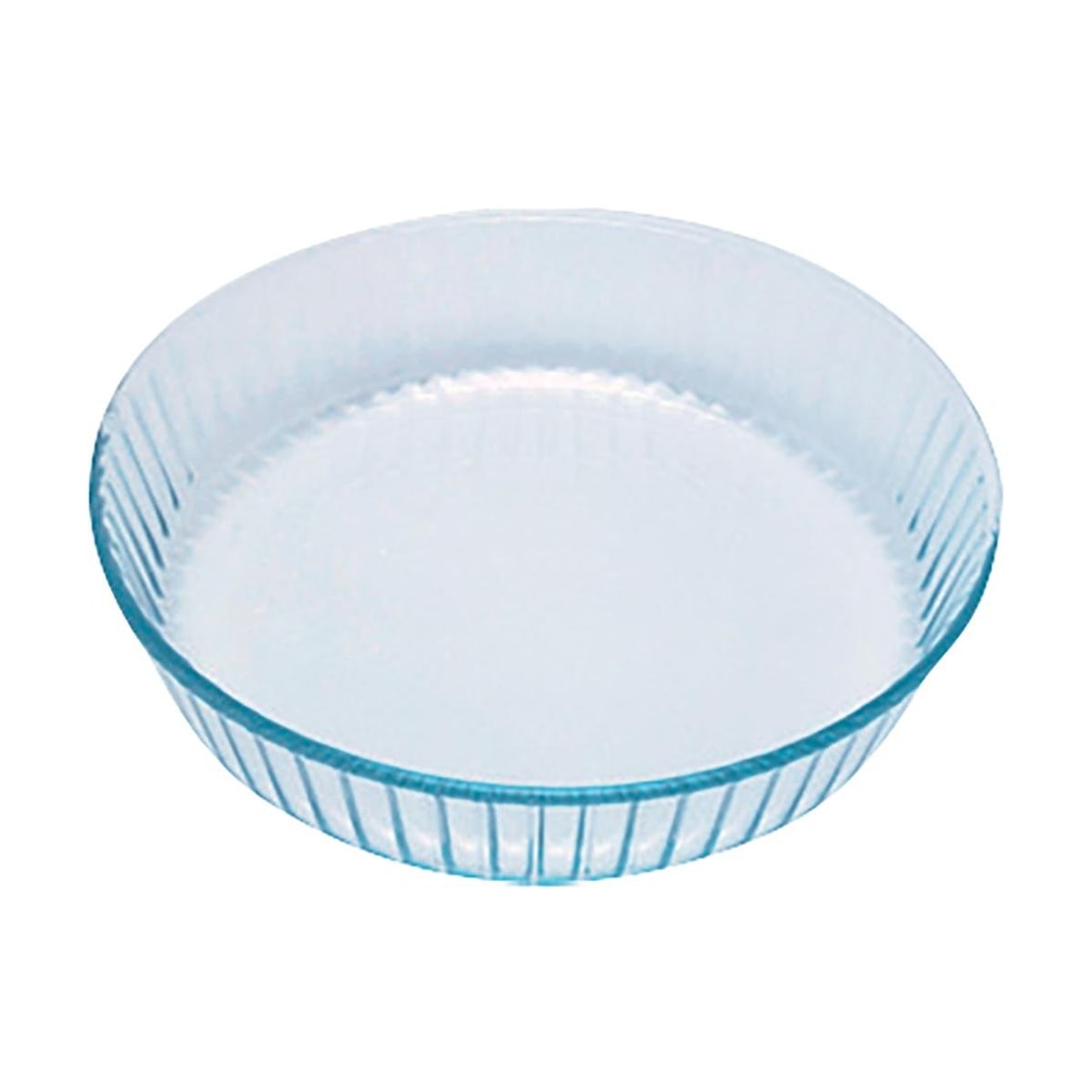 Pyrex Backofen-Wellentortenform aus Borosilikatglas 27 X 27 X 6 Cm Classic Glas