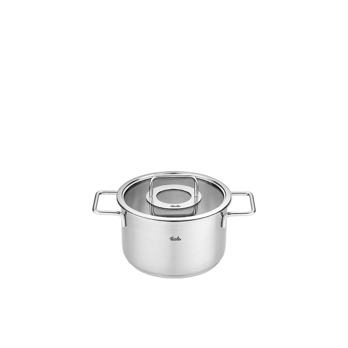 Fissler - Pure Collection - Topf mit Glasdeckel 20 cm
