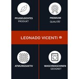 thumbnail of Baumwolle Bettwäsche 200x200 cm Anthrazit Grau gestreift Wendeseite Reißverschluss 3 tlg