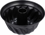 thumbnail of Relaxdays Gugelhupfform, Marmor- & Rührkuchen, antihaftbeschichtet, Ø 25 cm, Carbonstahl, runde Napfkuchenform, schwarz