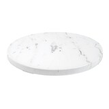 thumbnail of Garcia de Pou - Plateau Pour Buffet 'Asami Ware' Ø 32X1,7 Cm Imitation Marbre Blanc Mélamine