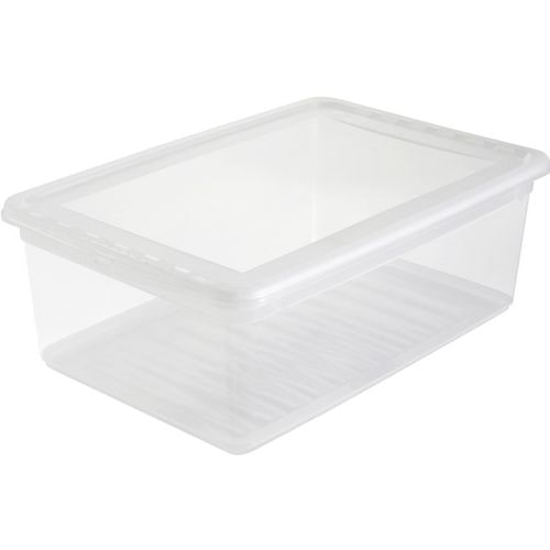 keeeper bea Kunststoff Aufbewahrungsbox 11 L Transparent 26,5 x 39 x 14 cm