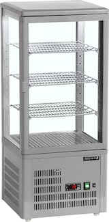 thumbnail of TEFCOLD Kühlvitrine Tischmodell UPD80-GREY 80l Grau, ABS
