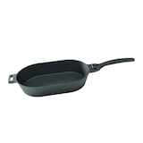 thumbnail of SANTOS BBQ Gusseiserne Pfanne, oval mit abnehmbarem Griff, 36 x 19 cm