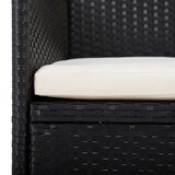 thumbnail of HELLOSHOP26 - Juego de comedor de jardín muebles de exterior con cojines 5 piezas negro 02_0014166