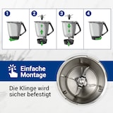 thumbnail of VIOKS Mixmesser Messerkreuz passend wie Vorwerk Thermomix TM5 Küchenmaschine