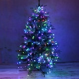 thumbnail of LED Baummantel Lichterkette 10 Stränge 180LED bunt 13Funkt. Fernbedienung 1,8m