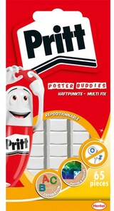 thumbnail of Pritt Klebepads Non-permanent 0,8 cm Weiß 65 Stück