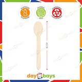 thumbnail of DayBays 40000 Stk. Holzgabel 16 cm Einweg Gabel aus Holz Geschmacks- und Geruchsneutral