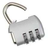 thumbnail of HMF Deko Zahlenschloss Vorhängeschloss, 3-Stellig, 4,3 x 3,5 x 1,2 cm, Silber