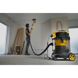 thumbnail of Aspirateur de plâtres Eau et poussière 1200W Cuve 25 L Professionnel Chantier VITO