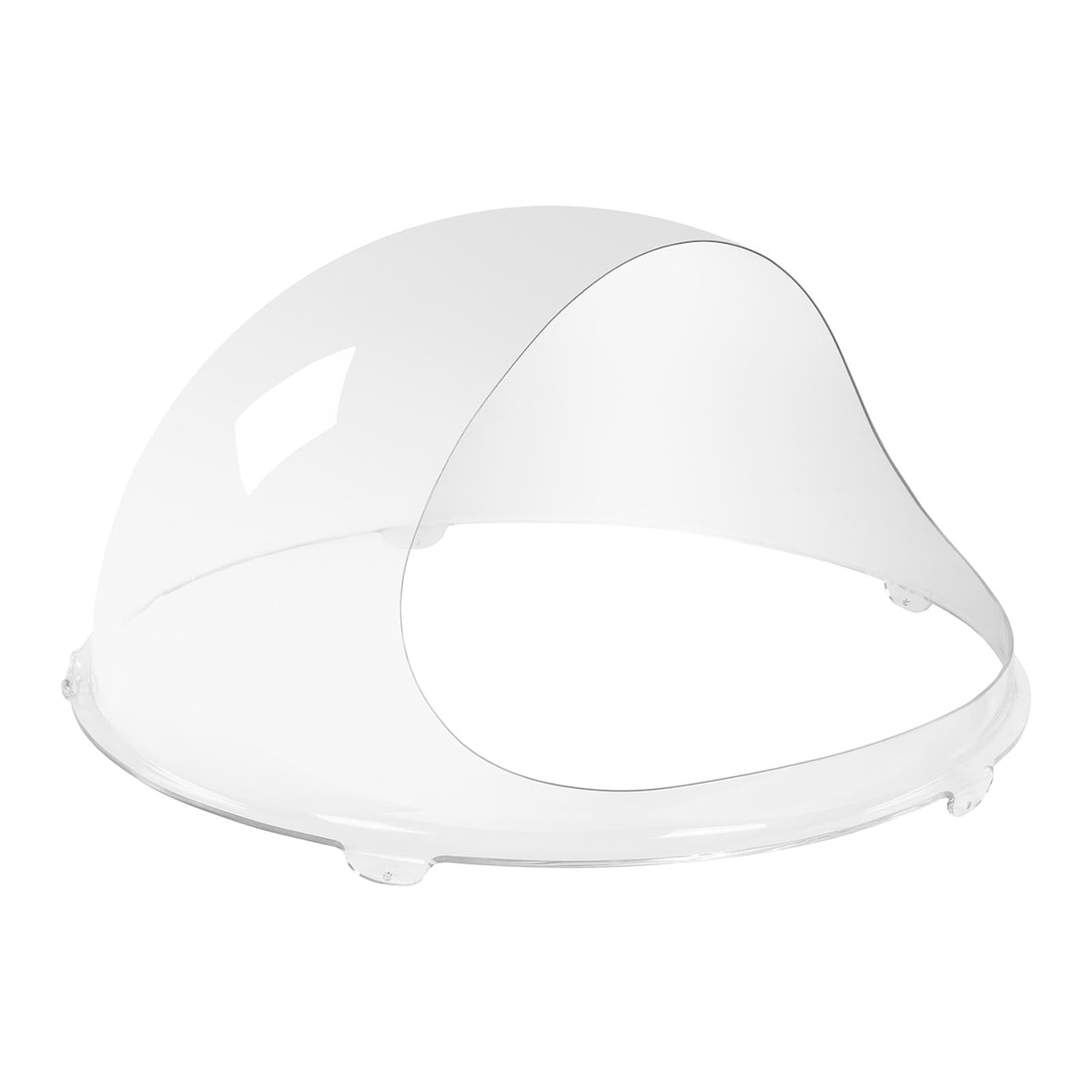 Helloshop26 - Cupola protettiva per macchina per zucchero filato 62 cm vetro acrilico 14_0004862