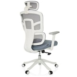 thumbnail of Sedia da ufficio / Sedia girevole ERGOMY I W Seduta in tessuto / Schienale in rete blu mybuero