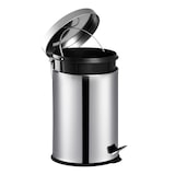 thumbnail of aro Tretmülleimer, Edelstahl, Ø 29.2. cm, 20 L, silber