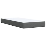 thumbnail of vidaXL Boxspringbett mit Matratze Dunkelgrau 90x190 cm Stoff