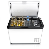 thumbnail of Brandson Kompressor Kühlbox elektrisch - Kühlung bis - 22°C - mit ECO Modus - 30 Liter - 230 V Netzspannung und 12/24 V KFZ Bordspannung - Gemüsefach