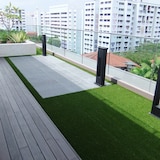 thumbnail of Gazon synthétique, tapis de gazon artificiel, 7 mm, 2x10 m, 48691